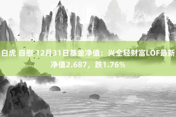 白虎 自慰 12月31日基金净值：兴全轻财富LOF最新净值2.687，跌1.76%